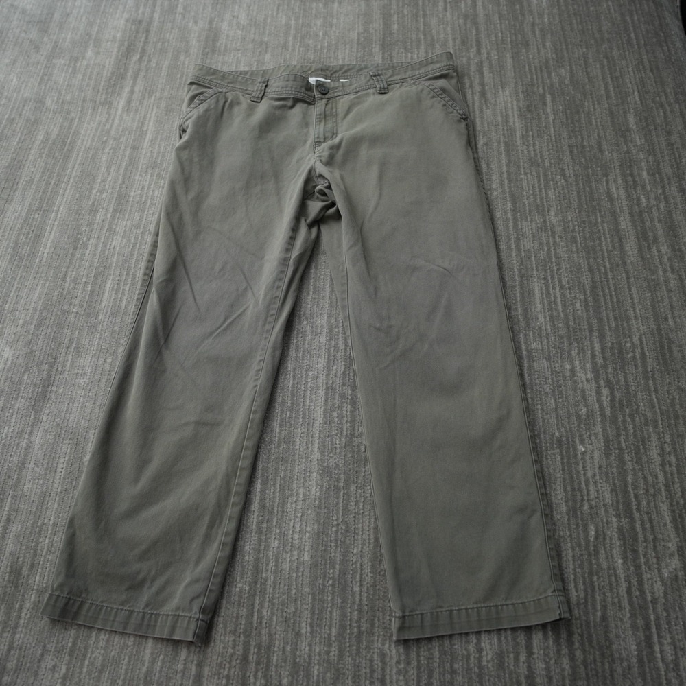 Columbia Roc Carpenter Pants Men Canvas Cotton Utility‎ 40x30 Measured 41x28